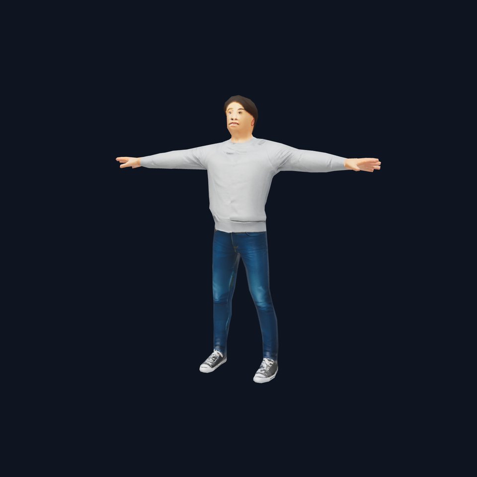 Casual Outfit Male Character model pack